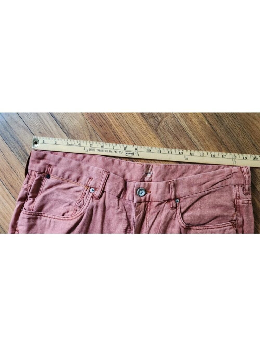 Tommy Bahama Jeans Pants 38x32 Linen Blend Relaxed Straight Leg Beach Coastal - Picture 7 of 12